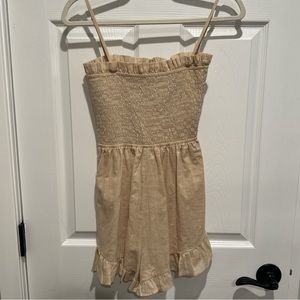 Princess Polly romper nude color